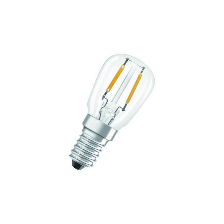 Ledvance LED T26 P 1.3W 827 FIL, E14, 110lm, 2700K, warmweiß, LED-Lampe für Kühlschränke