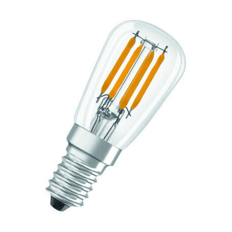 Ledvance LED T26 P 2.8W 827 FIL, E14, 250lm, 2700K, warmweiß, LED-Lampe für Kühlschränke