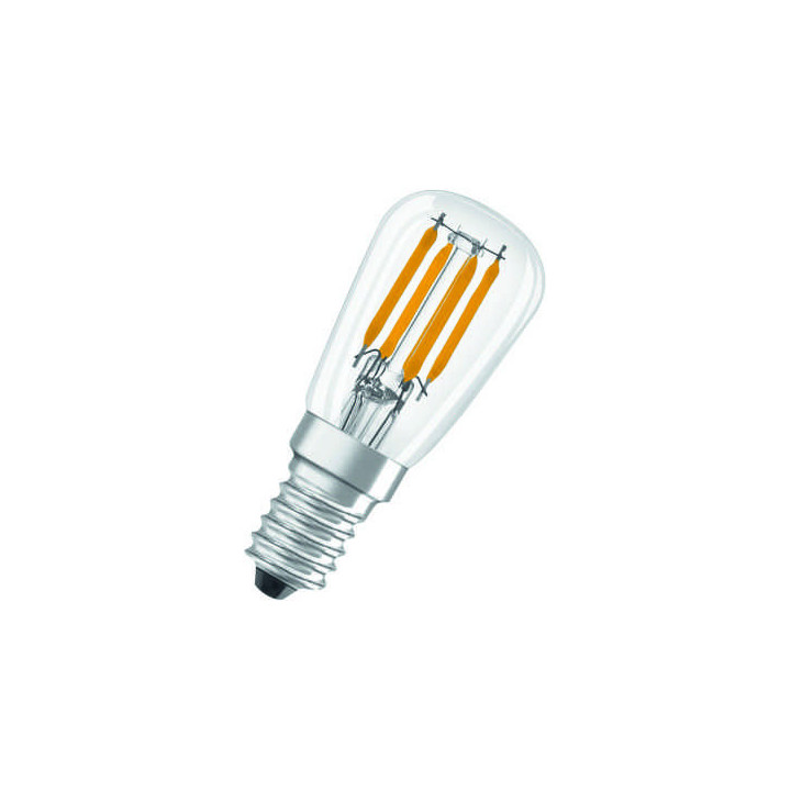 Ledvance LED T26 P 2.8W 827 FIL, E14, 250lm, 2700K, warmweiß, LED-Lampe für Kühlschränke