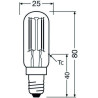 Ledvance LED T26 P 4.2W 827 FIL, E14, 470lm, 2700K, warmweiß, LED-Lampe für Kühlschränke