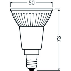 Ledvance LED PAR16 50 36° P 4.8W/927, E14, 350lm, 2700K, warmweiß, LED-Reflektor 36°, dimmbar