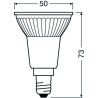 Ledvance LED PAR16 50 36° P 4.8W/927, E14, 350lm, 2700K, warmweiß, LED-Reflektor 36°, dimmbar