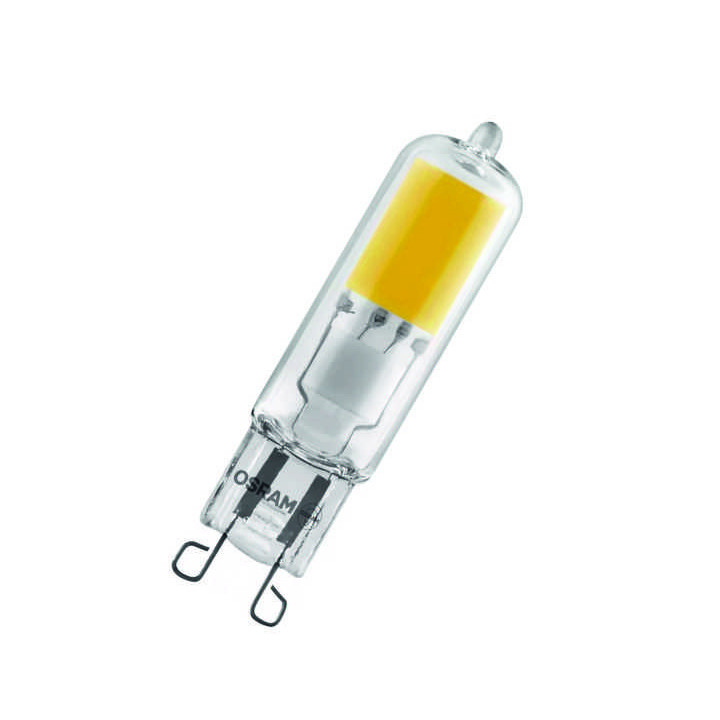 Osram LED BASE PIN G9, 2.6W/827, 300lm, 67mm, 2700K, warmweiß
