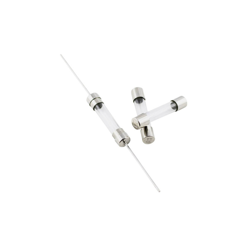 ESKA 632.112 Glassicherung 6,3x32 mm, 315 mA - FF - superflinkes Abschaltvermögen, 10 Stück