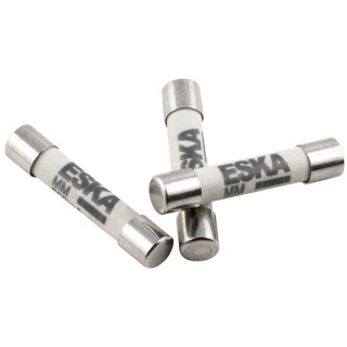 ESKA 632.413 Multimetersicherung 6,3x32 mm, 400 mA - FF- superflinkes Abschaltvermögen, 1 Stück