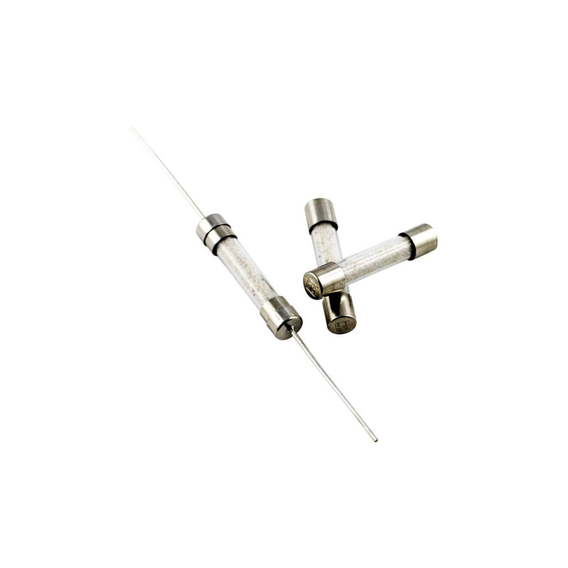ESKA 632.226 Glassicherung 6,3x32 mm, 8,0 A - MT- mittelträges Abschaltvermögen, 10 Stück