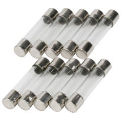 Seki Glassicherung 6x30 mm, 10,0 A - F - flinkes Abschaltvermögen, 10 Stück