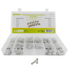 Sortiment Seki Keramiksicherung 5x20 mm, flink und träge, 160 Teile