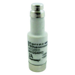 Mersen D01GG40V2, D01-Sicherungseinsatz Neozed, AC 230/400V, DC 250V, 2 A rosa