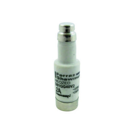 Mersen D01GG40V2, D01-Sicherungseinsatz Neozed, AC 230/400V, DC 250V, 2 A rosa
