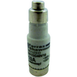 Mersen D01GG40V10, D01-Sicherungseinsatz Neozed, AC 230/400V, DC 250V, 10 A rot