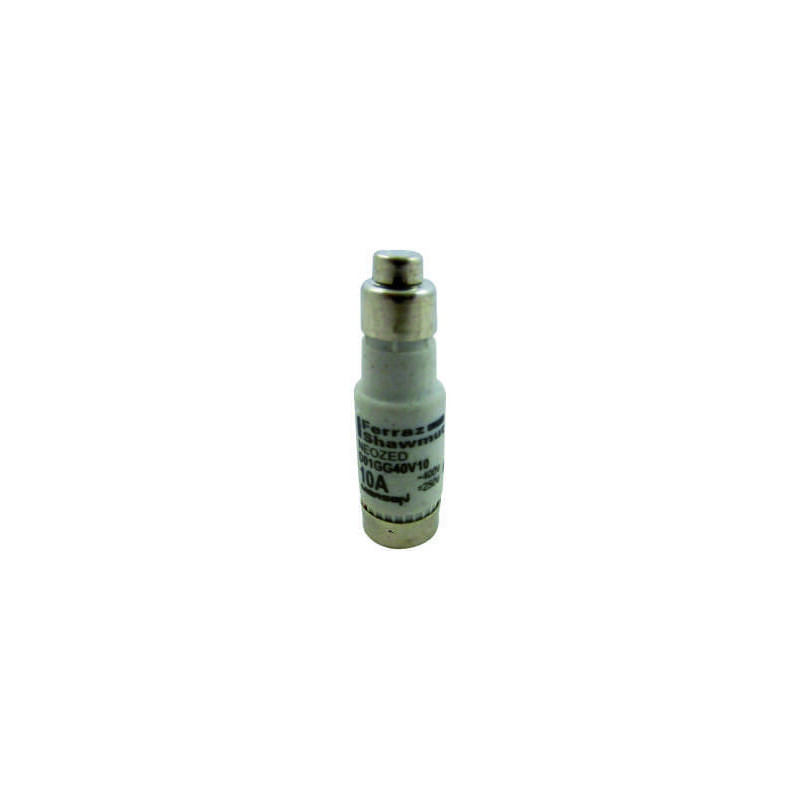 Mersen D01GG40V10, D01-Sicherungseinsatz Neozed, AC 230/400V, DC 250V, 10 A rot