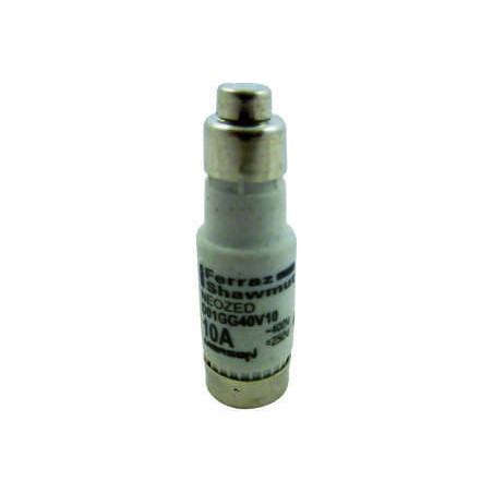 Mersen D01GG40V10, D01-Sicherungseinsatz Neozed, AC 230/400V, DC 250V, 10 A rot