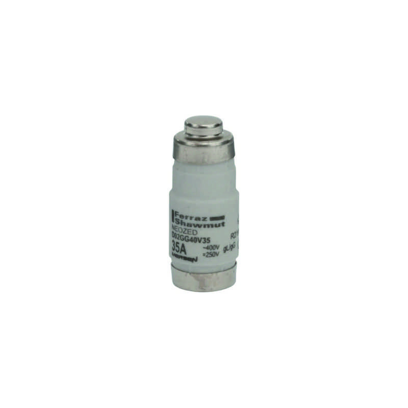 Mersen D02GG40V35, D02-Sicherungseinsatz Neozed, AC 230/400V, DC 250V, 35 A schwarz