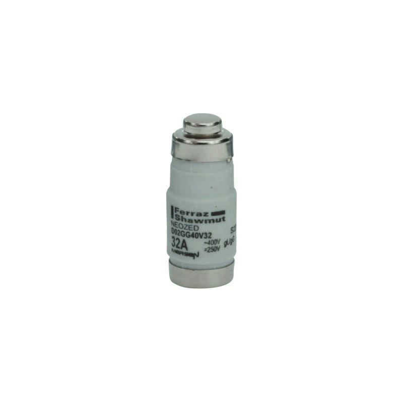Mersen D02GG40V32, D02-Sicherungseinsatz Neozed, AC 230/400V, DC 250V, 32 A schwarz