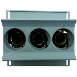 Mersen 01730.172000 Sicherungssockel D01 NEOZED AC230, 400VAC 16A, 3-polig mit Berührungsschutz