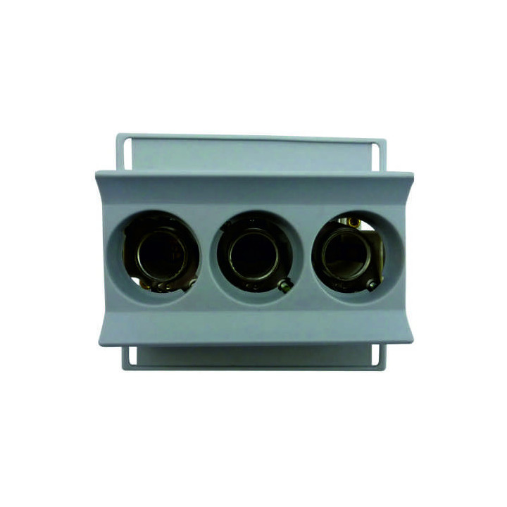 Mersen 01730.172000 Sicherungssockel D01 NEOZED AC230, 400VAC 16A, 3-polig mit Berührungsschutz