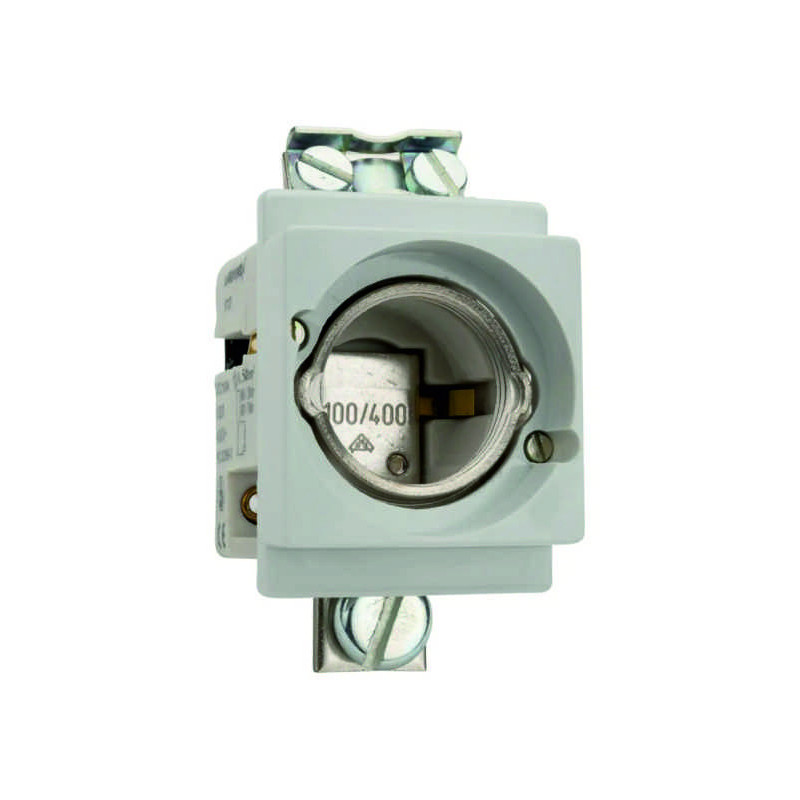 Mersen 01722.470000 Sicherungssockel D03 NEOZED AC230, 400VAC 63A, 1-polig mit Berührungsschutz