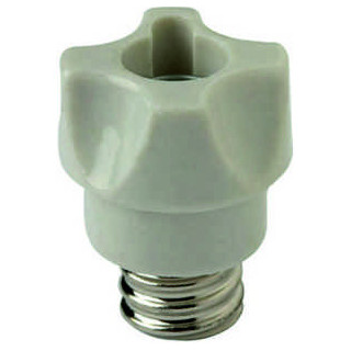 Mersen 01770.000200 Schraubkappe D01 E14 NEOZED, 16A, Porzellan mit Prüfloch