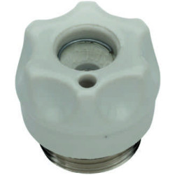 Mersen 01712.000200 Schraubkappe D03 M30x2 NEOZED, 100A, Porzellan mit Prüfloch