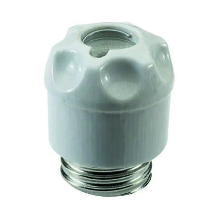 Mersen 00590.000200 Schraubkappe DII, 25A, E27, Porzellan mit Prüfloch