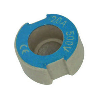 Mersen 01657.020000 Schraub-Passeinsatz DII, 20A blau