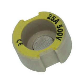 Mersen 01657.025000 Schraub-Passeinsatz DII, 25A gelb