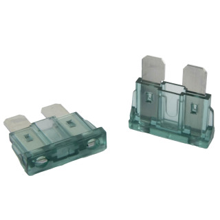 KFZ Flachstecksicherung, 1A Standard, schwarz, 5 Stück