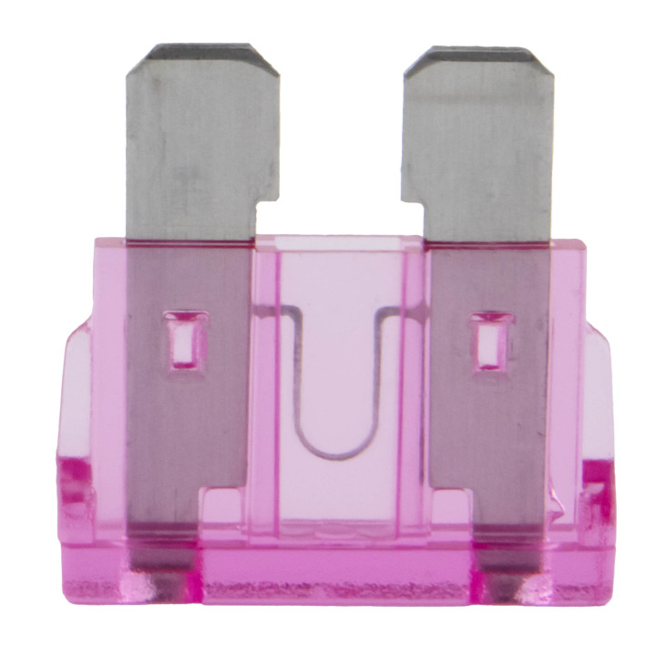 KFZ Flachstecksicherung, 3A Standard, violett, 5 Stück