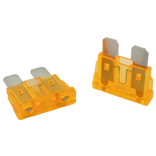 KFZ Flachstecksicherung, 5A Standard, hellbraun, 5 Stück