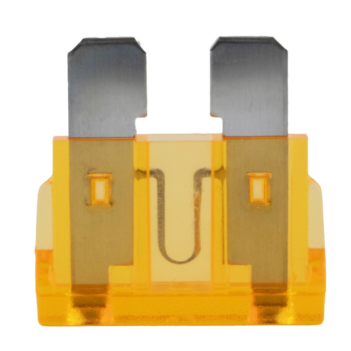 KFZ Flachstecksicherung, 5A Standard, hellbraun, 5 Stück