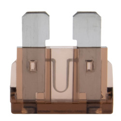 KFZ Flachstecksicherung, 7,5A Standard, braun, 5 Stück