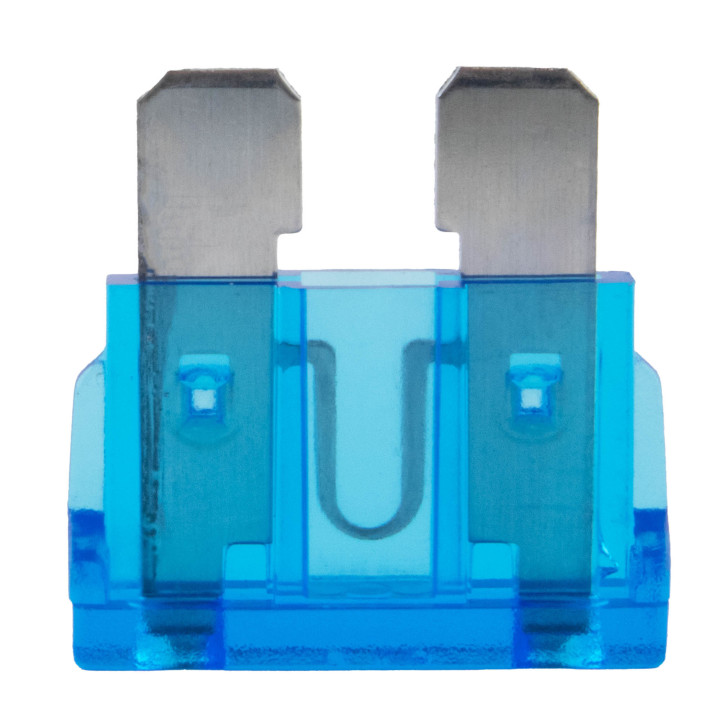 KFZ Flachstecksicherung, 15A Standard, blau, 5 Stück