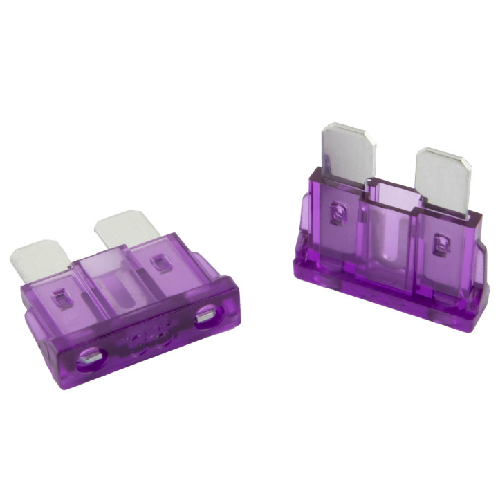 KFZ Flachstecksicherung, 35A Standard, blau, 5 Stück