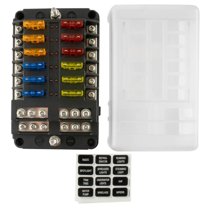 KFZ Sicherungshalter, 12-fach