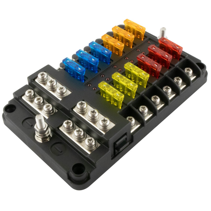 KFZ Sicherungshalter, 12-fach