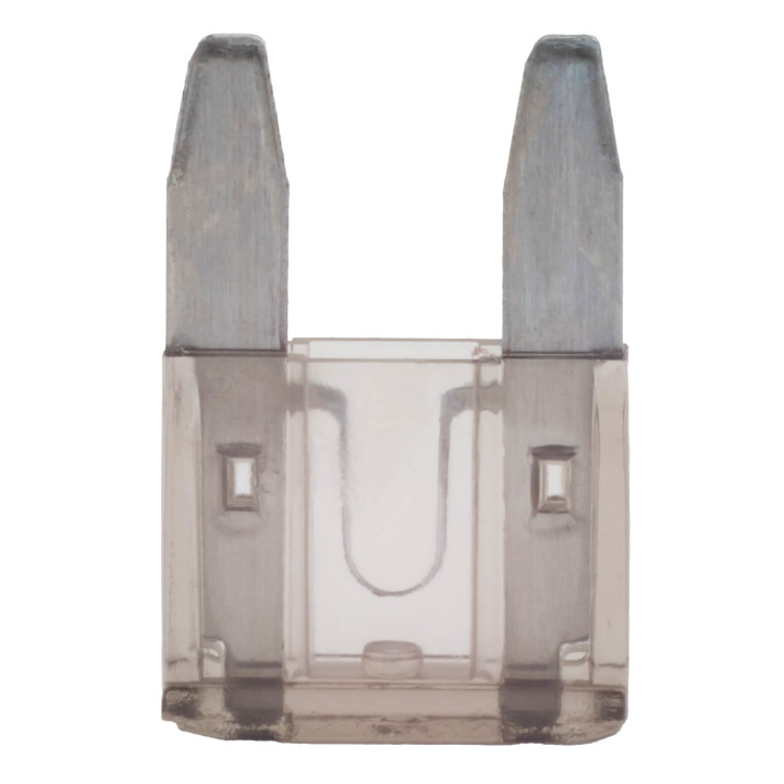 KFZ Flachstecksicherung, 2A Mini, grau, 5 Stück