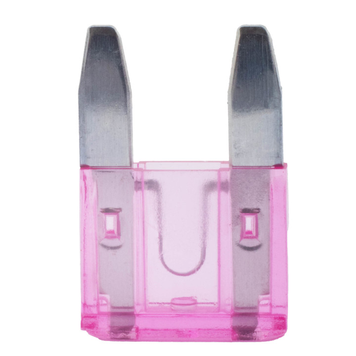 KFZ Flachstecksicherung, 3A Mini, violett, 5 Stück