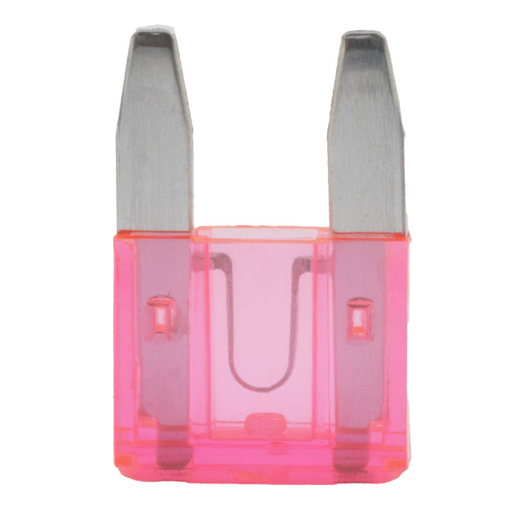 KFZ Flachstecksicherung, 4A Mini, pink, 5 Stück
