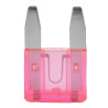 KFZ Flachstecksicherung, 4A Mini, pink, 5 Stück