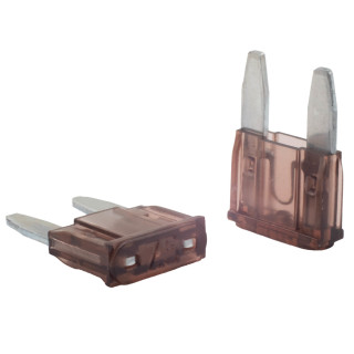 KFZ Flachstecksicherung, 7,5A Mini, braun, 5 Stück