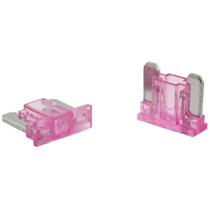 KFZ Flachstecksicherung Mini Low Profile, 3A, violett, 5 Stück