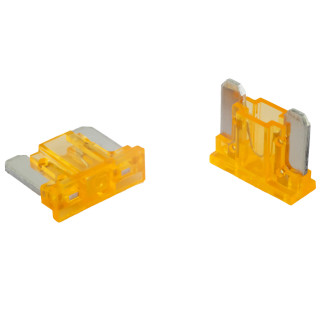KFZ Flachstecksicherung Mini Low Profile, 5A, hellbraun, 5 Stück