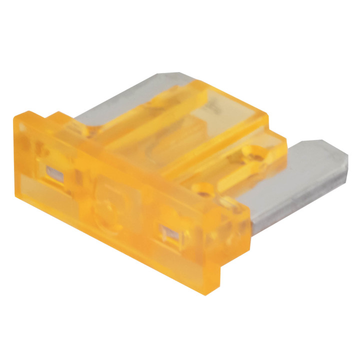 KFZ Flachstecksicherung Mini Low Profile, 5A, hellbraun, 5 Stück