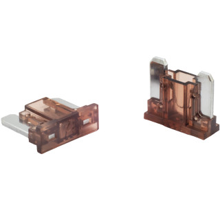 KFZ Flachstecksicherung Mini Low Profile, 7,5A, braun, 5 Stück