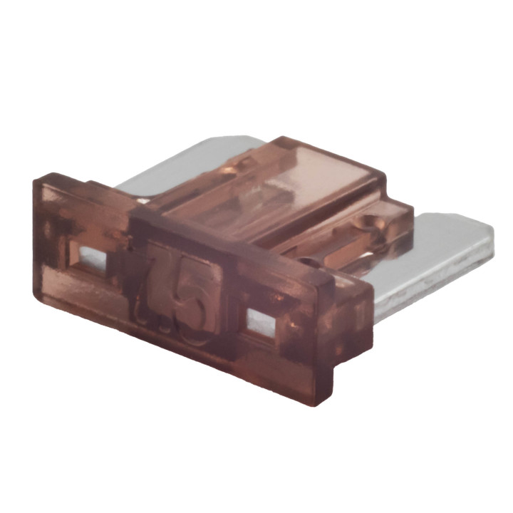 KFZ Flachstecksicherung Mini Low Profile, 7,5A, braun, 5 Stück