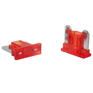 KFZ Flachstecksicherung Mini Low Profile, 10A, rot, 5 Stück