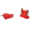 KFZ Flachstecksicherung Mini Low Profile, 10A, rot, 5 Stück