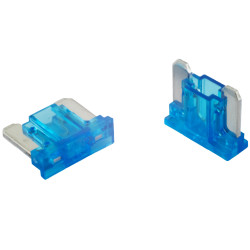 KFZ Flachstecksicherung Mini Low Profile, 15A, blau, 5 Stück