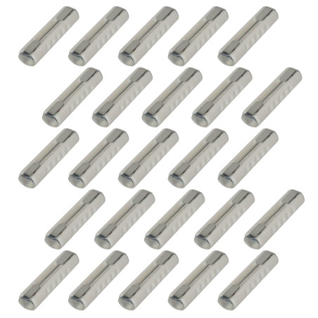 Torpedosicherung mit konischen Kontaktflächen, 8A, weiss, 25 Stück